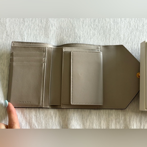 Authentic Celine Trifold Wallet Red/Grey/White Excellent Condition - Picture 4 of 5